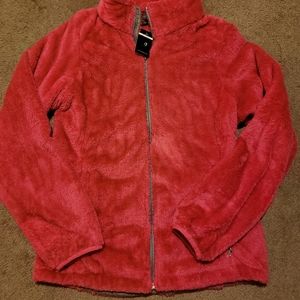 Women's Pink Faux Fur Jacket Size XXXL